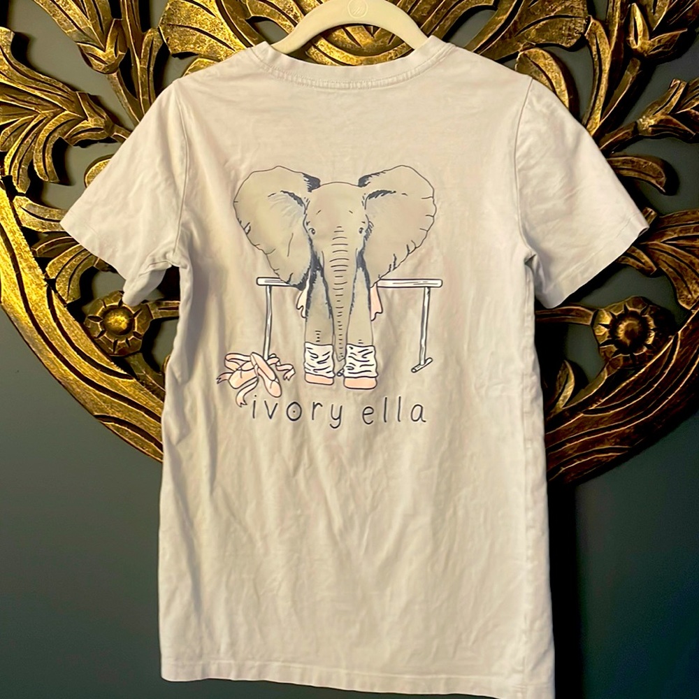 Ivory Ella Ballet Tee- includes 2 free ballet skirts